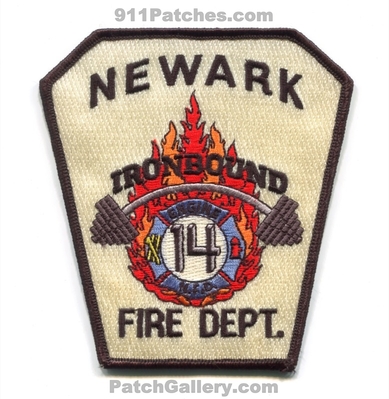 Newark Fire Department Engine 14 Patch (New Jersey)
Scan By: PatchGallery.com
Keywords: dept. company co. station ironbound