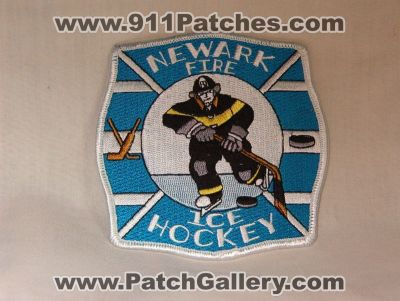 Newark Fire Department Ice Hockey Team (New Jersey)
Thanks to Walts Patches for this picture.
Keywords: dept.