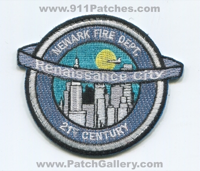 Newark Fire Department 21st Century Patch (New Jersey)
Scan By: PatchGallery.com
Keywords: dept. renaissance city