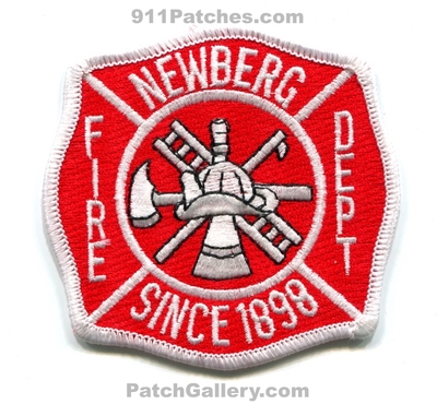 Newberg Fire Department Patch (Oregon)
Scan By: PatchGallery.com
Keywords: dept. sine 1898
