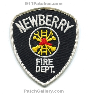 Newberry Fire Department Patch (South Carolina)
Scan By: PatchGallery.com
Keywords: dept.