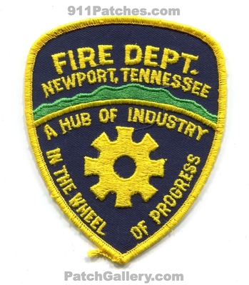 Newport Fire Department Patch (Tennessee)
Scan By: PatchGallery.com
Keywords: dept.