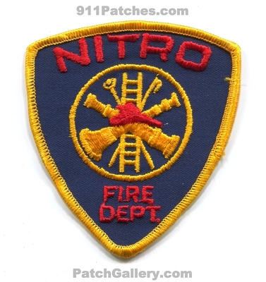 Nitro Fire Department Patch (West Virginia)
Scan By: PatchGallery.com
Keywords: dept.
