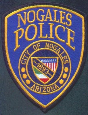 Nogales Police
Thanks to EmblemAndPatchSales.com for this scan.
Keywords: arizona city of