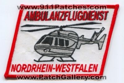 Nordhein Westfalen Air Ambulance (Germany)
Scan By: PatchGallery.com
Keywords: ems medical helicopter ambulanzflugdienst