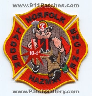 Norfolk Fire Rescue Department Station 7 (Virginia)
Scan By: PatchGallery.com
Keywords: dept. engine ladder hazmat haz-mat company 10-1 popeye