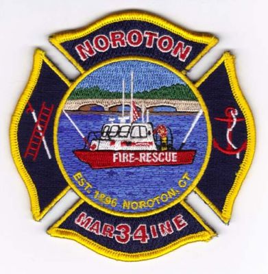 Connecticut - Noroton Fire Rescue Marine 34 - PatchGallery.com Online ...