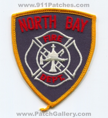 North Bay Fire Department Patch (UNKNOWN STATE)
Scan By: PatchGallery.com
Keywords: dept.