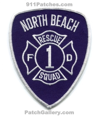 North Beach Fire Department Rescue Squad 1 Patch (Maryland)
Scan By: PatchGallery.com
Keywords: dept.