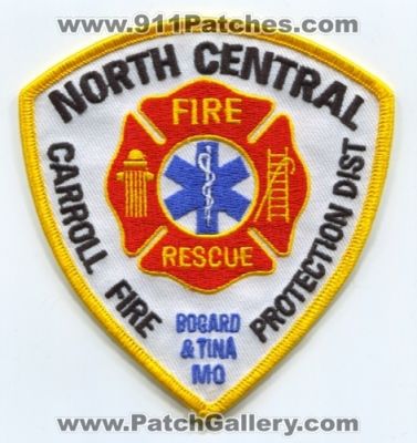 North Central Carroll Fire Protection District Patch (Missouri)
Scan By: PatchGallery.com
Keywords: rescue department dept. bogard & and tina mo