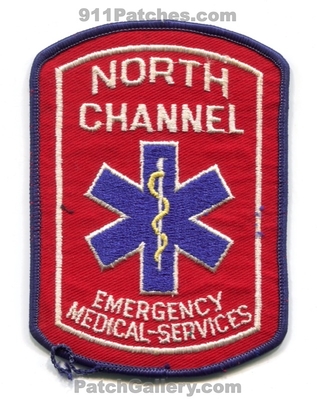 North Channel Emergency Medical Services EMS Patch (Texas)
Scan By: PatchGallery.com
Keywords: ambulance emt paramedic