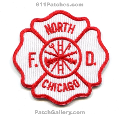 North Chicago Fire Department Patch (Illinois)
Scan By: PatchGallery.com
