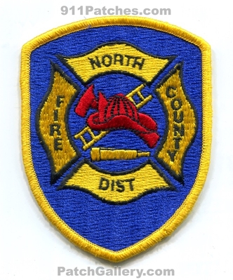 North County Fire District Patch (California)
Scan By: PatchGallery.com
Keywords: co. dist. department dept.