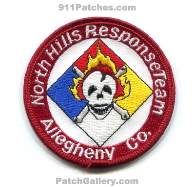 North Hills Response Team Allegheny County HazMat Patch (Pennsylvania)
Scan By: PatchGallery.com
Keywords: co. hazardous materials haz-mat fire department dept.