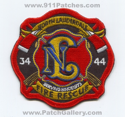 North Lauderdale Fire Rescue Department Patch (Florida)
Scan By: PatchGallery.com
Keywords: dept. 34 44 serving since 1973