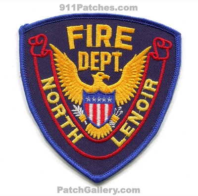 North Lenoir Fire Department Patch (North Carolina)
Scan By: PatchGallery.com
Keywords: dept.