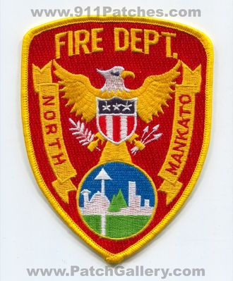 North Mankato Fire Department Patch (Minnesota)
Scan By: PatchGallery.com
Keywords: dept.
