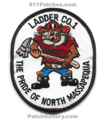 North Massapequa Fire Department Ladder Company 1 Patch (New York)
Scan By: PatchGallery.com
Keywords: no. nmfd dept. co. the pride of