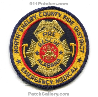 North Shelby County Fire District EMS Patch (Alabama)
Scan By: PatchGallery.com
Keywords: co. dist. department dept. rescue emergency medical services ambulance