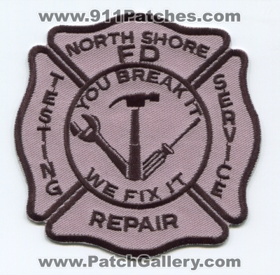 North Shore Fire Department Testing Service Repair (Wisconsin)
Scan By: PatchGallery.com
Keywords: dept. nsfd you break it we fix it