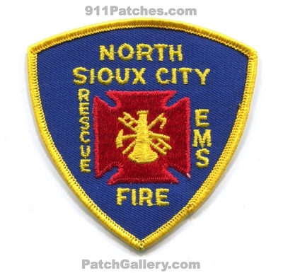 North Sioux City Fire Rescue Department Patch (South Dakota)
Scan By: PatchGallery.com
Keywords: no. dept. ems