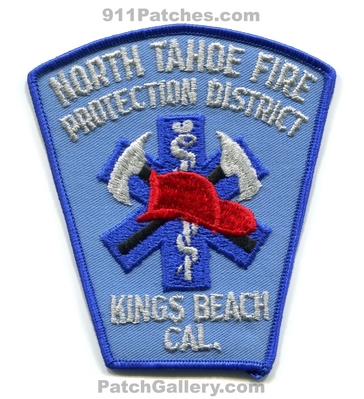 North Tahoe Fire Protection District Kings Beach Patch (California)
Scan By: PatchGallery.com
Keywords: prot. dist. department dept. cal.