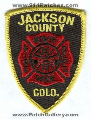 North Park Fire Department (Colorado)
Scan By: PatchGallery.com
Keywords: dept. jackson county colo.