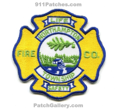 Northampton Township Fire Company Patch (Pennsylvania)
Scan By: PatchGallery.com
Keywords: twp. co. department dept. life safety