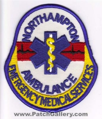 Northampton Ambulance Emergency Medical Services
Thanks to Michael J Barnes for this scan.
Keywords: massachusetts ems