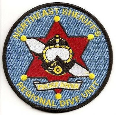 Northeast Sheriff's Regional Dive Unit
Thanks to EmblemAndPatchSales.com for this scan.
Keywords: new york sheriffs
