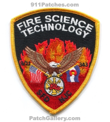 Northeastern Junior College Fire Science Technology Sterling Patch (Colorado)
[b]Scan From: Our Collection[/b]
Keywords: sfd department dept. sfd njc 9/11 343
