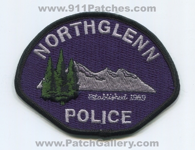 Northglenn Police Department Patch (Colorado)
Scan By: PatchGallery.com
Keywords: dept. established 1969