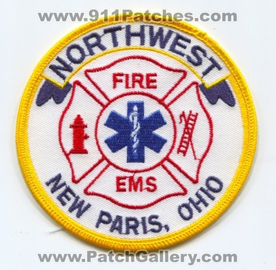 Northwest Fire EMS Department New Paris Patch (Ohio)
Scan By: PatchGallery.com
Keywords: dept.