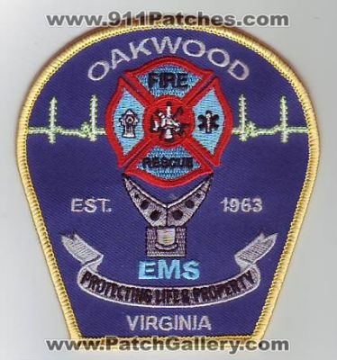 Oakwood Fire Rescue Department (Virginia)
Thanks to Dave Slade for this scan.
Keywords: dept. ems