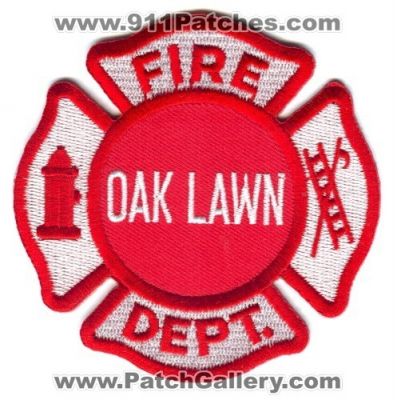Oak Lawn Fire Department (Illinois)
Scan By: PatchGallery.com
Keywords: dept.