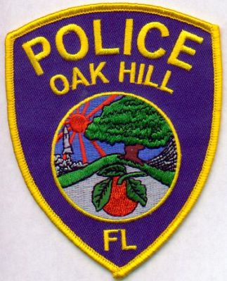 Oak Hill Police
Thanks to EmblemAndPatchSales.com for this scan.
Keywords: florida