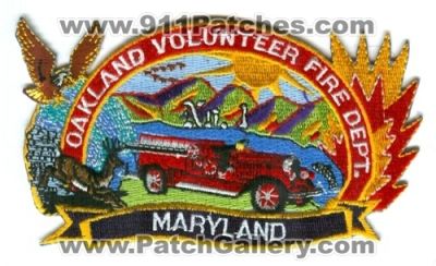 Oakland Volunteer Fire Department Number 1 Patch (Maryland)
Scan By: PatchGallery.com
Keywords: vol. dept. no. #1