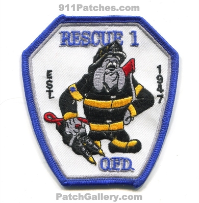 Oceanside Fire Department Rescue 1 Patch (New York)
Scan By: PatchGallery.com
Keywords: dept. ofd o.f.d. company co. station est. 1947
