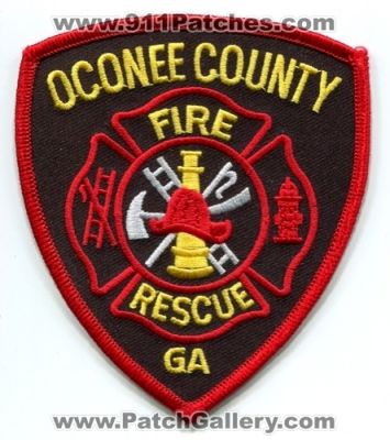 Oconee County Fire Rescue Department Patch (Georgia)
Scan By: PatchGallery.com
Keywords: dept. ga