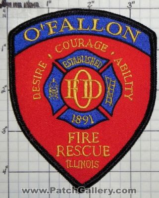 Illinois O #39 Fallon Fire Rescue Department (Illinois) PatchGallery