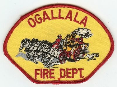 Ogallala Fire Dept
Thanks to PaulsFirePatches.com for this scan.
Keywords: nebraska department
