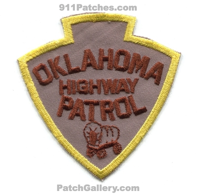 Oklahoma Highway Patrol Patch (Oklahoma)
Scan By: PatchGallery.com
Keywords: state police