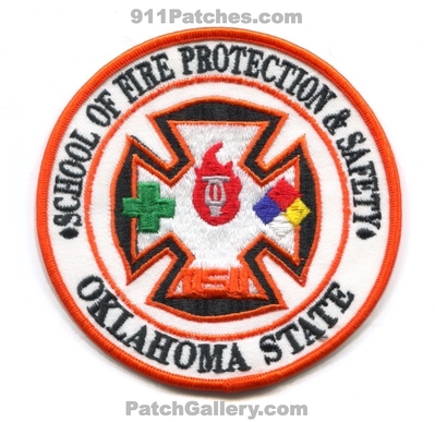 Oklahoma State University OSU School of Fire Protection and Safety Patch (Oklahoma)
Scan By: PatchGallery.com
Keywords: department dept.