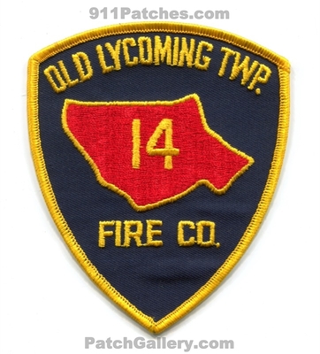 Old Lycoming Township Fire Company 14 Patch (Pennsylvania)
Scan By: PatchGallery.com
Keywords: twp. co. number no. #14 department dept.