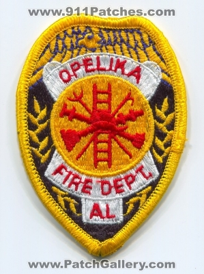 Opelika Fire Department Patch (Alabama)
Scan By: PatchGallery.com
Keywords: dept.