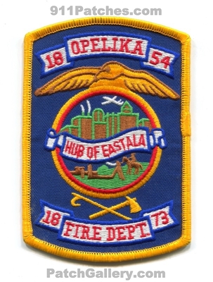 Opelika Fire Department Patch (Alabama)
Scan By: PatchGallery.com
Keywords: city of dept. 1854 1873 hub of east