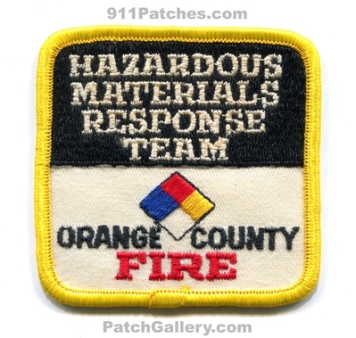 Orange County Fire Authority Hazardous Materials Response Team Patch (California)
Scan By: PatchGallery.com
Keywords: co. ocfa o.c.f.a. hazmat haz-mat hmrt