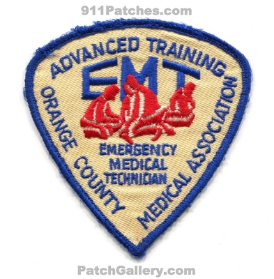 Orange County Medical Association Advanced Training EMT Patch (California)
Scan By: PatchGallery.com
Keywords: co. assoc. assn. emergency medical technician ems ambulance
