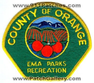 Orange County EMA Parks Recreation (California)
Scan By: PatchGallery.com
Keywords: of