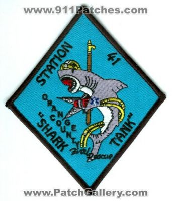 Orange County Fire Department Station 41 (Florida)
Scan By: PatchGallery.com
Keywords: rescue dept. company shark tank